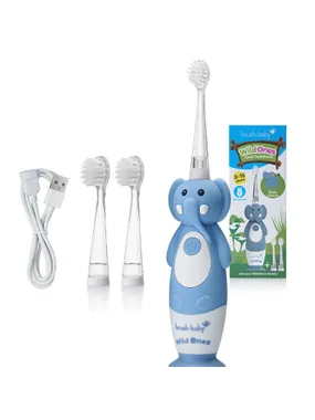 WildOnes sonic toothbrush for children 0-10l Elephant