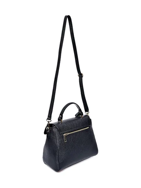 Ladies leather handbag AL1727 Nero