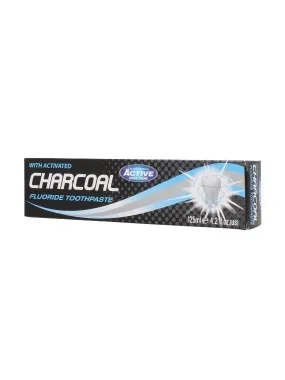 Charcoal Fluoride Toothpaste toothpaste with activated carbon 125ml