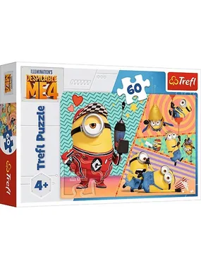 Puzzles 60 elements Happy Minions