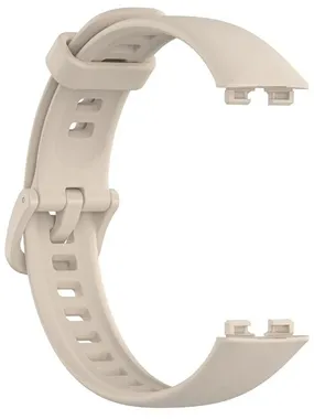 Silicone strap for Huawei Watch Band 10, 9, 8 - Beige