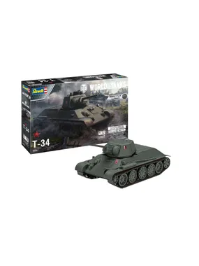 Plastic model Tank T-34 World of Tanks