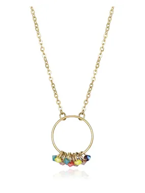 Playful gold-plated necklace Chic 14156C01019