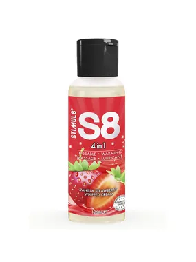 STIMUL8 - S8 4 IN 1 STRAWBERRY DESSERT LUBRICANT 125 ML