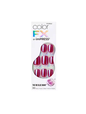 Glue-on nails ImPRESS Color FX - This City 30 pcs