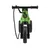 CROSS-COUNTRY BIKE FUNNY WHEELS RIDER METALLIC GREEN