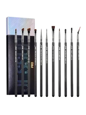 Pro Makeup Eyeliner Brush eye makeup brush set T324 11pcs.