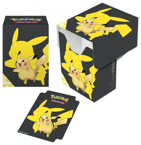 Deck Box Pikachu yellow-black