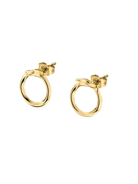 Lovely T-Heritage TJAXB09 Gold Plated Earrings