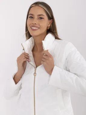 Women's white transition jacket