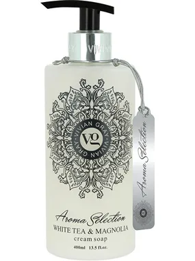 Creamy liquid soap Aroma Selection White Tea & Magnolia (Cream Soap) 400 ml