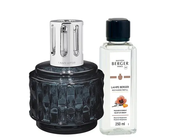 Gift set catalytic lamp Variation gray + Velvet from Orient 250 ml refill