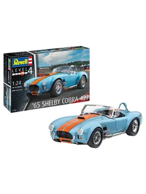 Plastic model car 65 Shelby Cobra 427 1/24