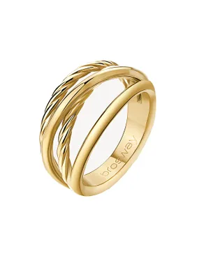 Amy BAY32 bold gold plated ring