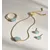 Beautiful Sofie Sea Glass SKJ1808710 gold-plated bracelet