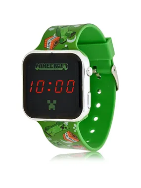 LED Watch Children's watch Minecraft MIN4129