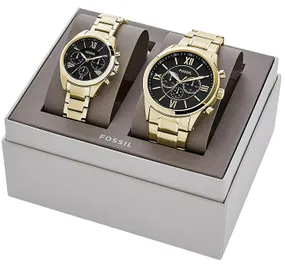 HIS and HER CHRONGRAPH BQ2400SET Gift Set
