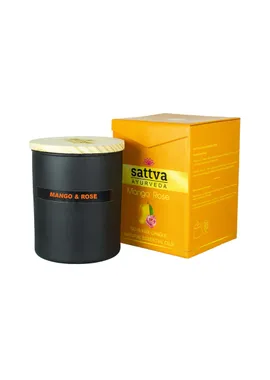 Mango soy candle and Indian rose 200g