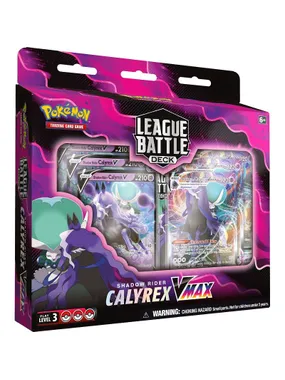Cards TCG Shadow Rider Calyrex Vmax League Battle Deck