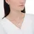 Romantic Silver Jewelry Set Heart S0000272 (pendant, earrings)