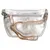 Women's leather waist bag BLC-24-2767 SILVER