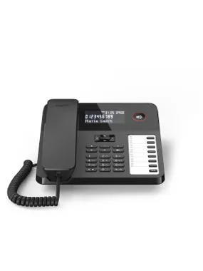 Corded phone Gigaset Desk600 black