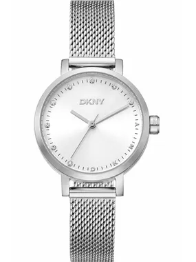 DKNY DK1L037M0015 Ladies Watch Soho Mini Silver 36mm 5ATM