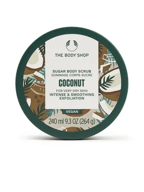 COCONUT exfoliante corporal de azúcar 240 ml