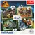 Puzzle 4w1 Groźne dinozaury Jurassic World