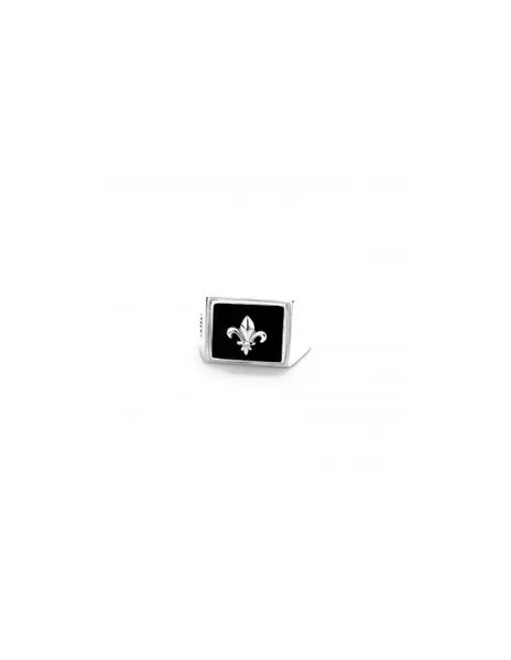 Luxury silver ring Square Scout Lowneck RR-RG032-S