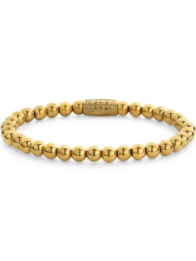 Rebel & Rose RR-60143-G-M Bracelet Yellowgold Handmade Rocks