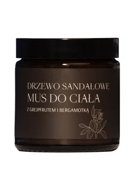 Sandalwood body mousse Grapefruit & Bergamot 120ml