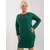 Women's dark green plus size tunic