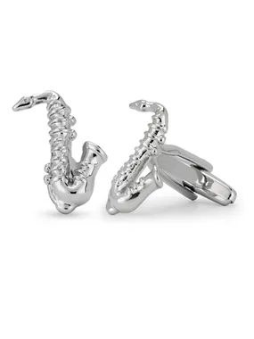 Playful cufflinks Saxophone sTO3650