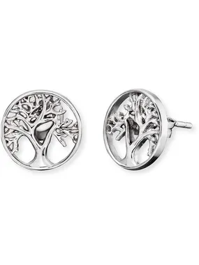 Silver Earrings Tree of Life ERE-LILTREE-ST
