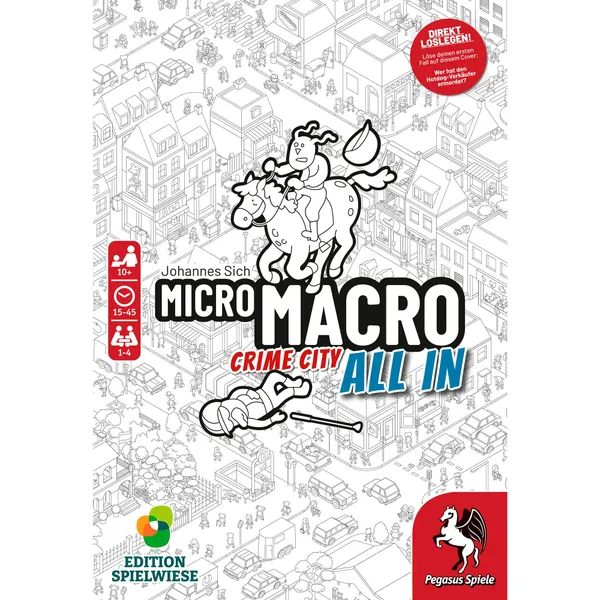 MicroMacro: Crime City 3 - All In, board game