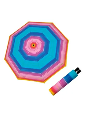 Folding umbrella Fiber Havanna Happy Pink
