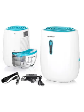 Air dehumidifier - moisture absorber with the Berdsen BR -70W car adapter