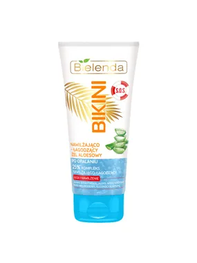 Bikini moisturizing and soothing aloe gel after sunbathing SOS 150ml