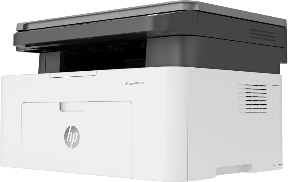 HP Laser MFP 135a, melnbalts, printeris maziem vidējiem uzņēmumiem, drukāšana, kopēšana, skenēšana