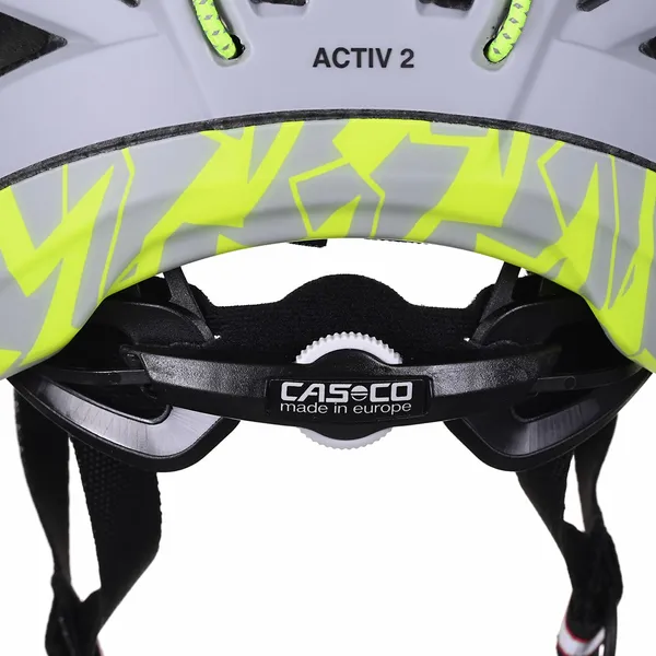 CASCO ACTIV 2 SILVER-NEON ķivere M 56-58