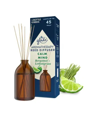 Aromatherapy Reed Calm Mind 80 ml incense sticks with the scent of bergamot and lemon grass