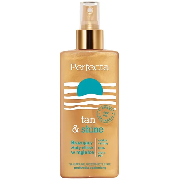 Tan & Shine bronzing and illuminating body mist 150ml