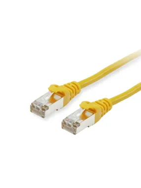 Aprīkot Cat.6 S/FTP Patch Cable, 0,15m, dzeltens
