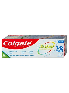 Toothpaste for children aged 7 - 12 years Total Junior 50 ml