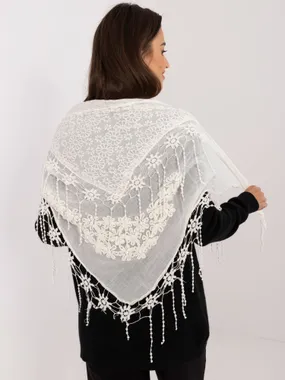 Women's ecru Scarf shawl