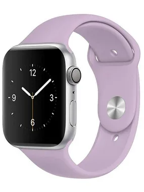 Silicone strap for Apple Watch - Light purple 38/40/41 mm - S / M