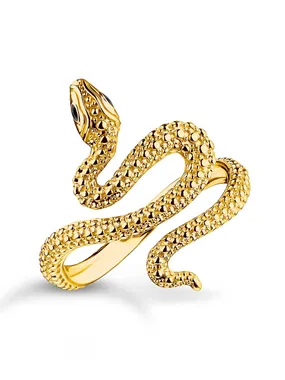 Thomas Sabo TR2483-427-39-56 Gold-plated Snake Ring Tempting Romance Ladies
