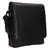 Men's leather crossbody bag 290603 BLK