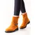 Classic women's Shelovet camel suede worker boots